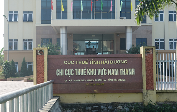 Thông tin địa chỉ số điện thoại Chi cục thuế Nam Thành tỉnh Hải Dương